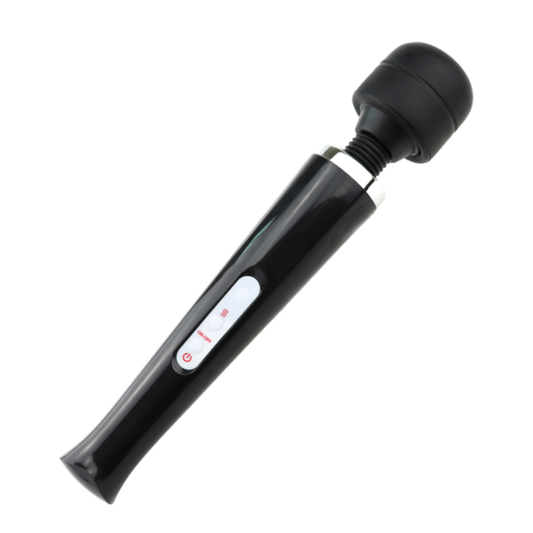 Black Magic Wand Vibrator Massager USB Rechargeable