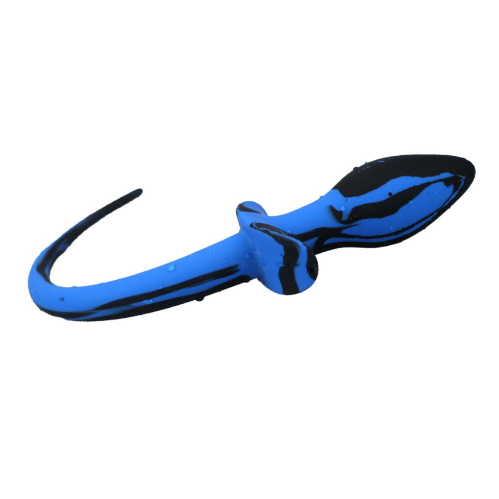 Silicone Pup Dog Tail Anal Butt Plug for Puppy Pet Play