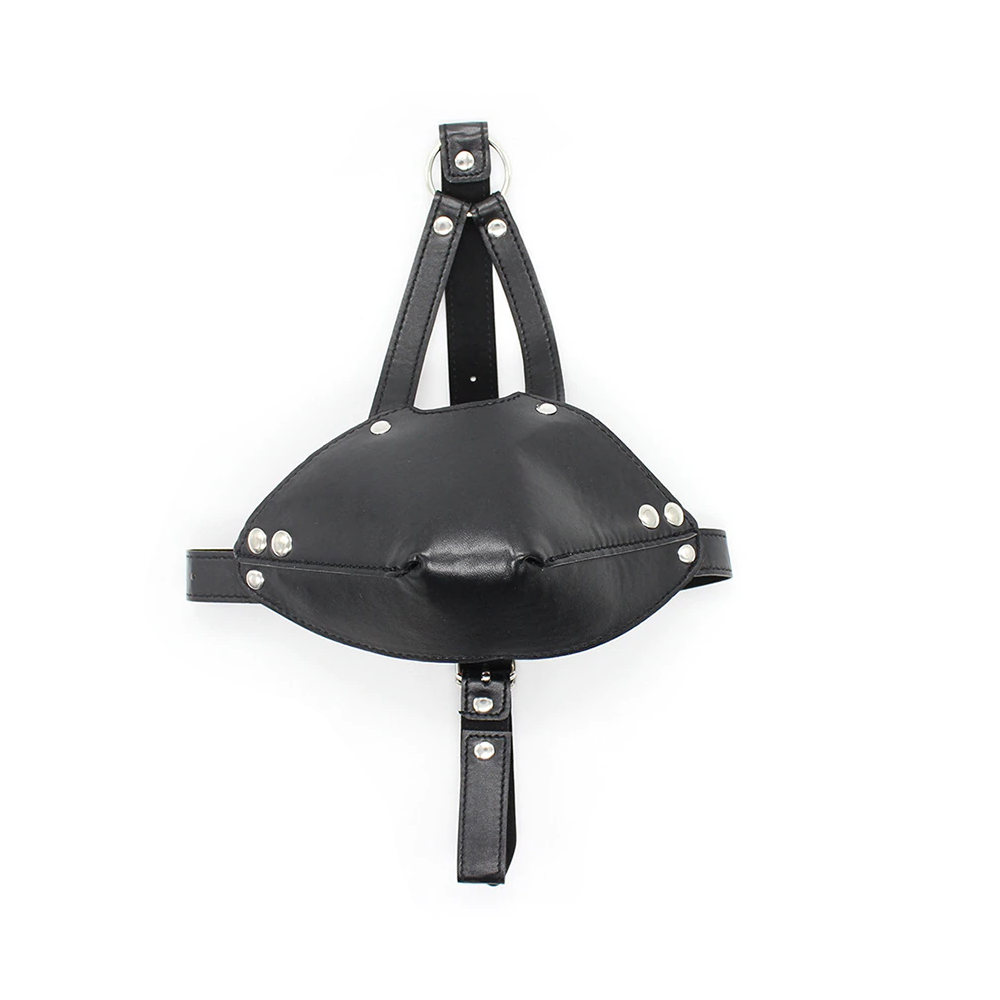 Budget Muzzle Head Harness Mouth Ball Gag Puppy Play