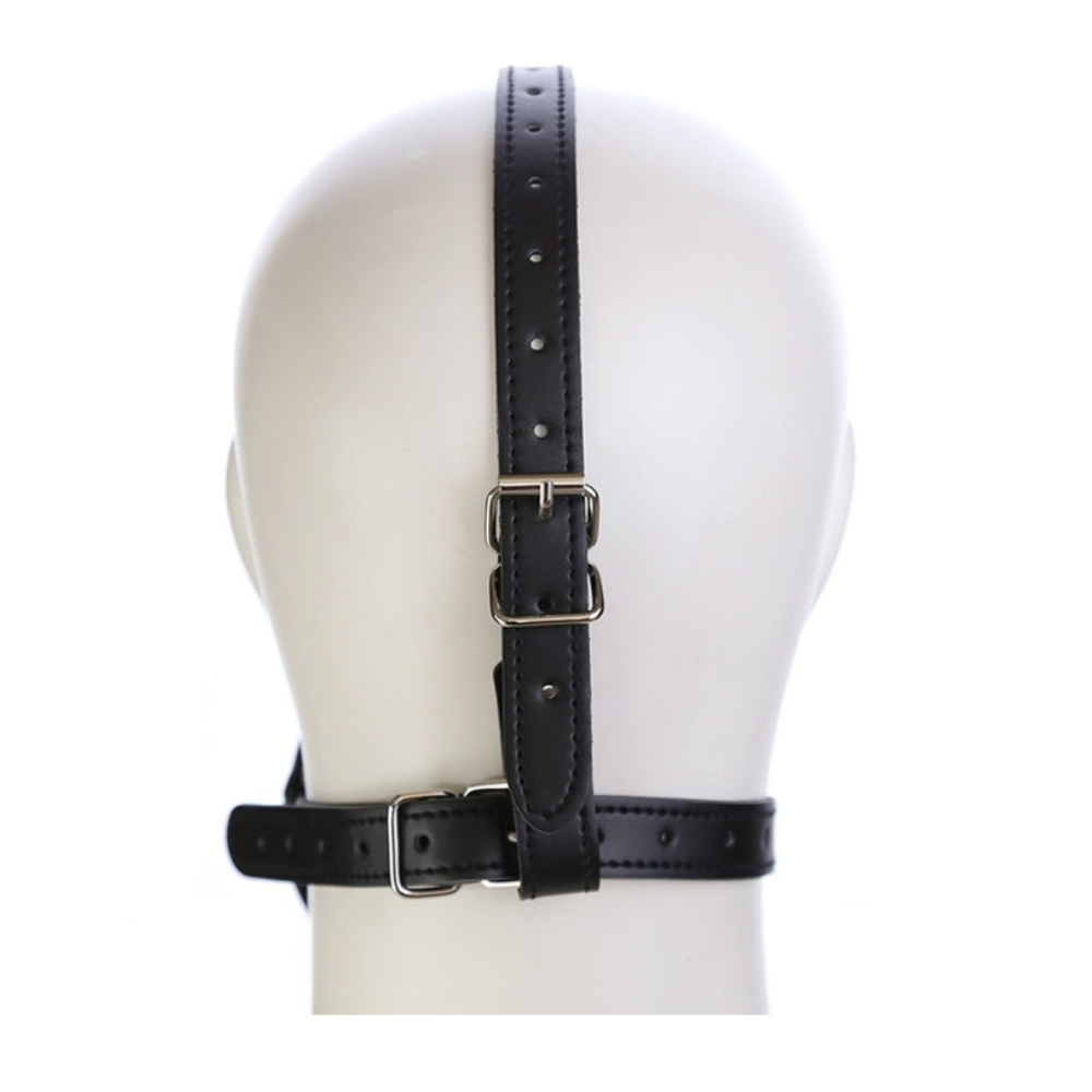 Budget Muzzle Head Harness Mouth Ball Gag Puppy Play