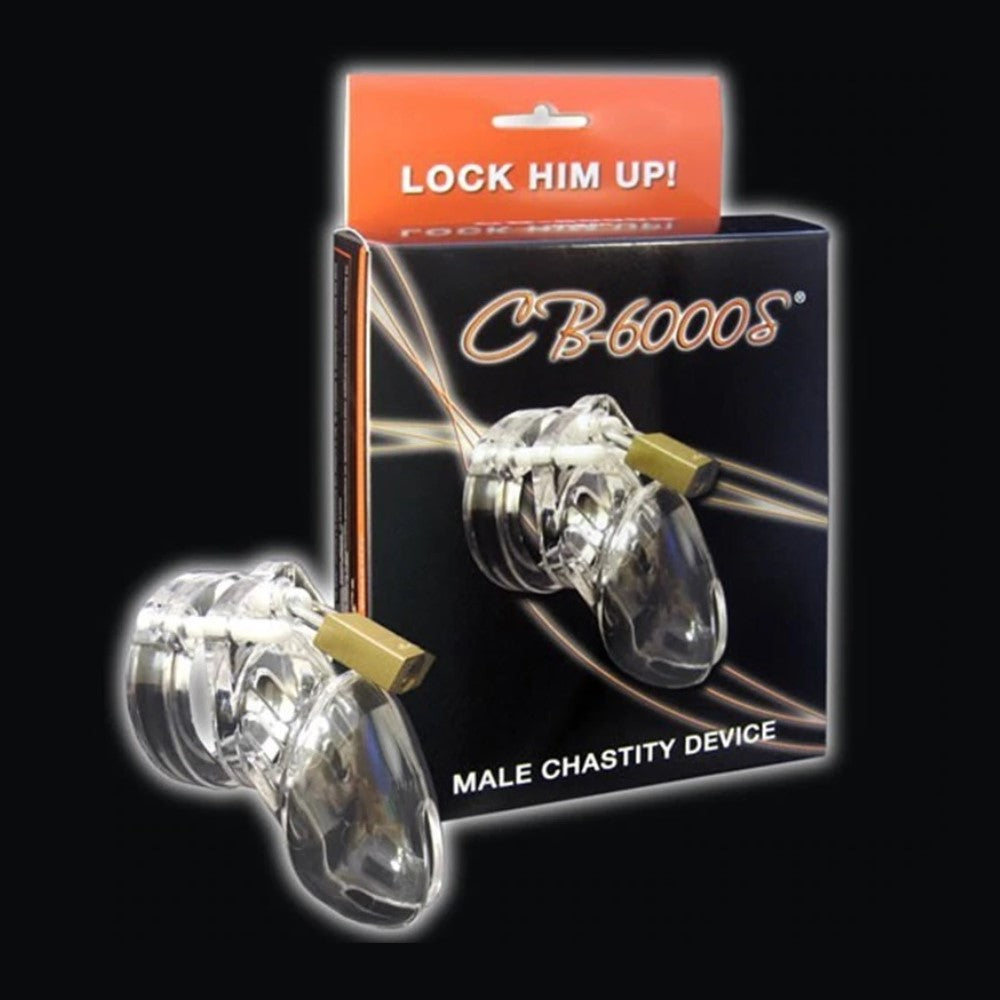 CB6000s Short Chastity Belt Device Anti Masturbation Boxed Kit