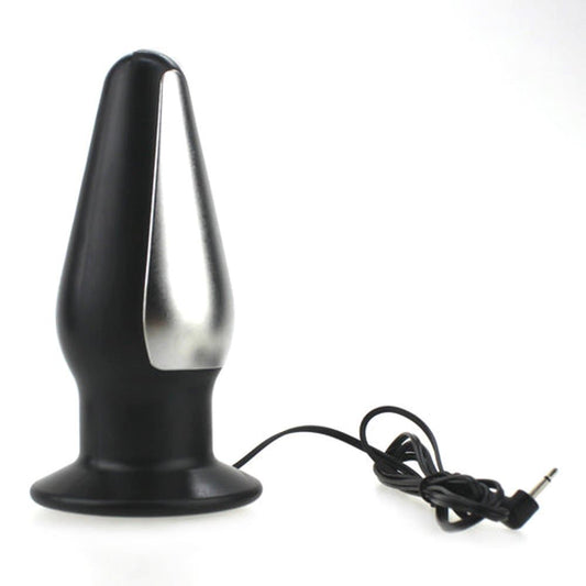 E-Stim Large Butt Plug Estim Electric Shock Anal Electro Sex Toy