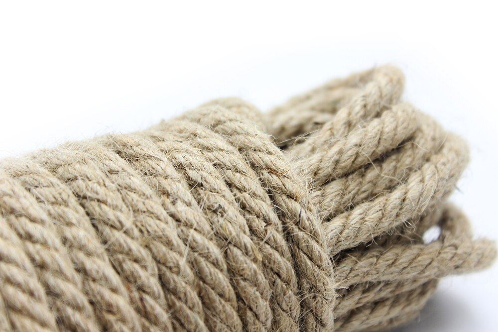 10M Hemp Bondage Restraint Rope Natural Environmentally Friendly