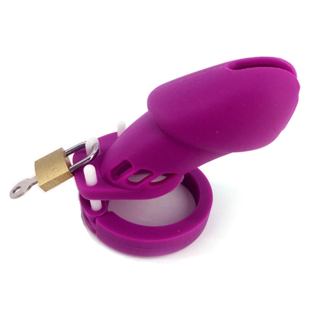 Coloured Silicone CB6000 Chastity Belt Device Kit