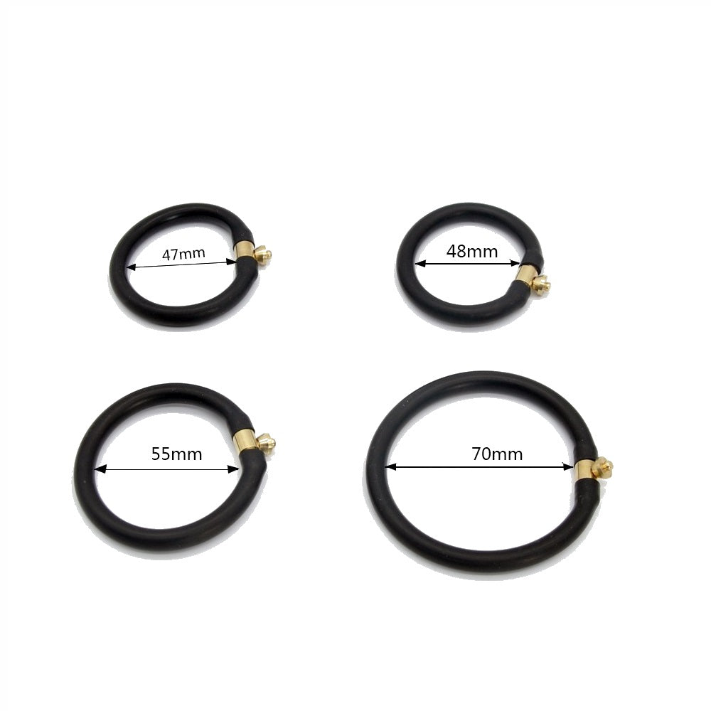 Conductive Rubber Estim Electro Sex Shock Cock or Vaginal Rings