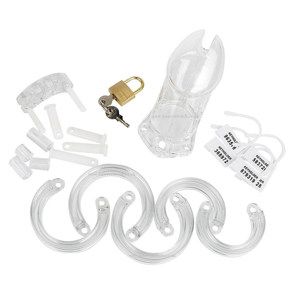 CB-6000 Clear Chastity Device