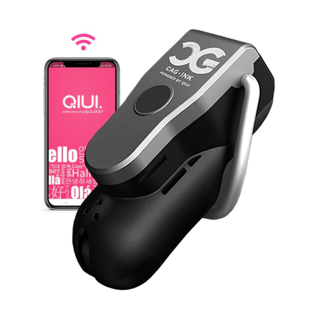 QIUI CellMate 2 Bluetooth Chastity Device App Controlled with Estim