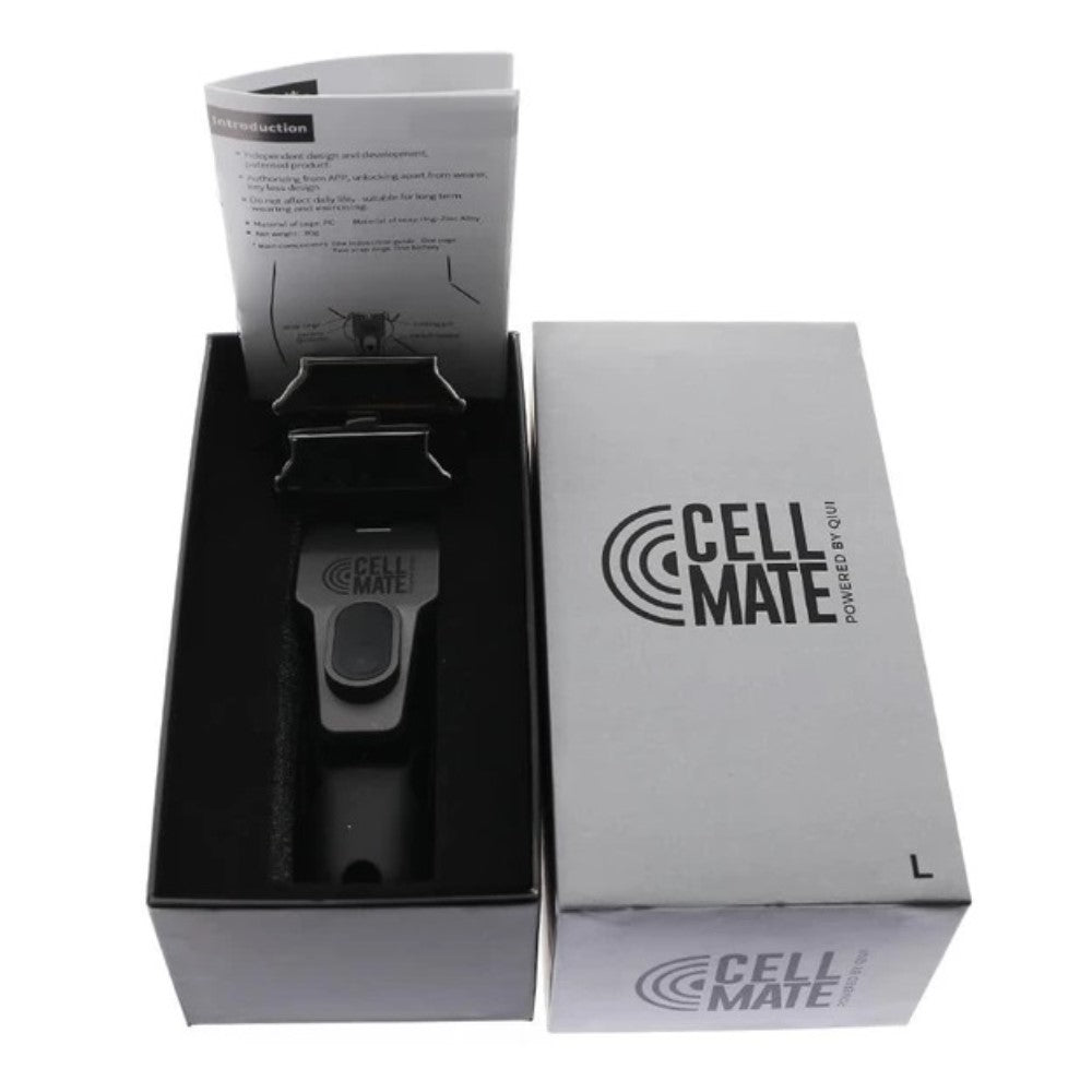 QIUI CellMate Bluetooth Chastity Device App Controlled in Grey