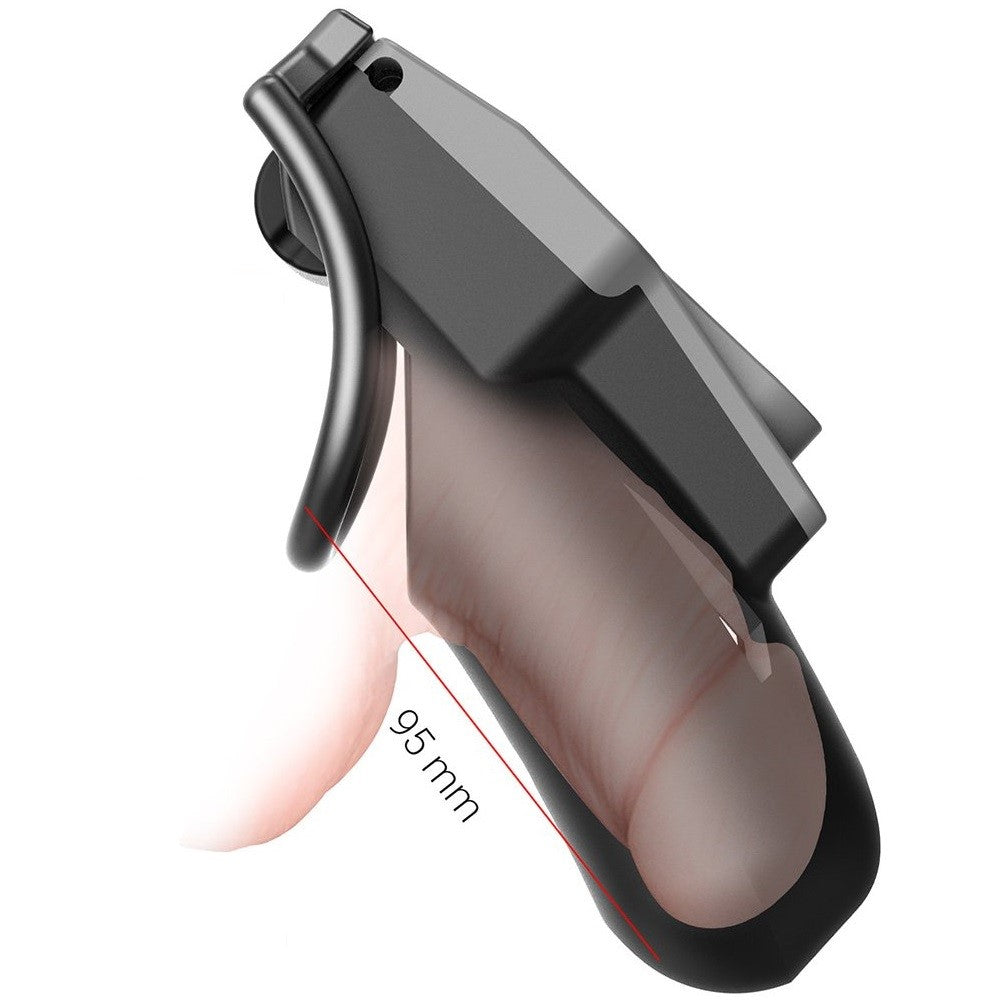 QIUI CellMate Bluetooth Chastity Device App Controlled in Grey