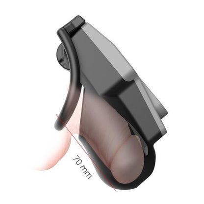 QIUI CellMate Bluetooth Chastity Device App Controlled in Grey