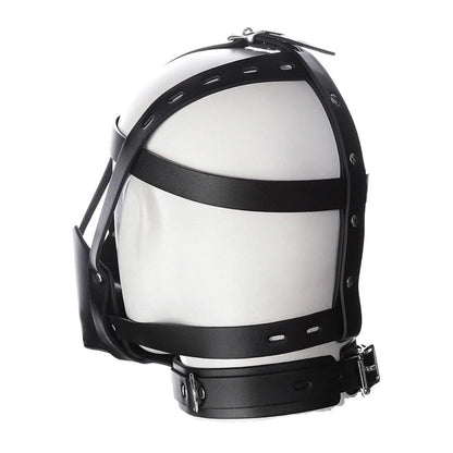 Premium Muzzle Head Harness Mouth Ball Gag Puppy Play
