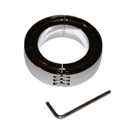 Hinged Testicle Stretcher Weights Chromed Steel