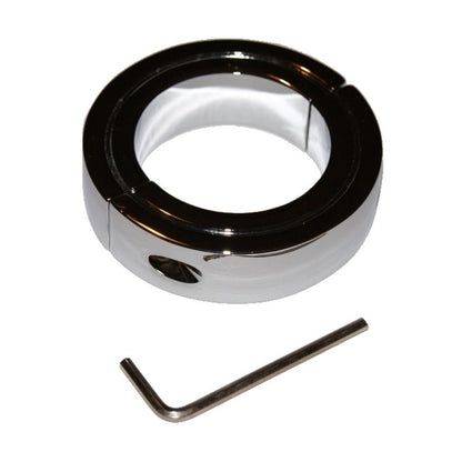 Hinged Testicle Stretcher Weights Chromed Steel