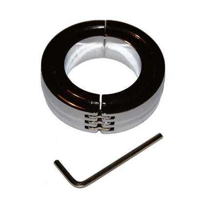 Hinged Testicle Stretcher Weights Chromed Steel