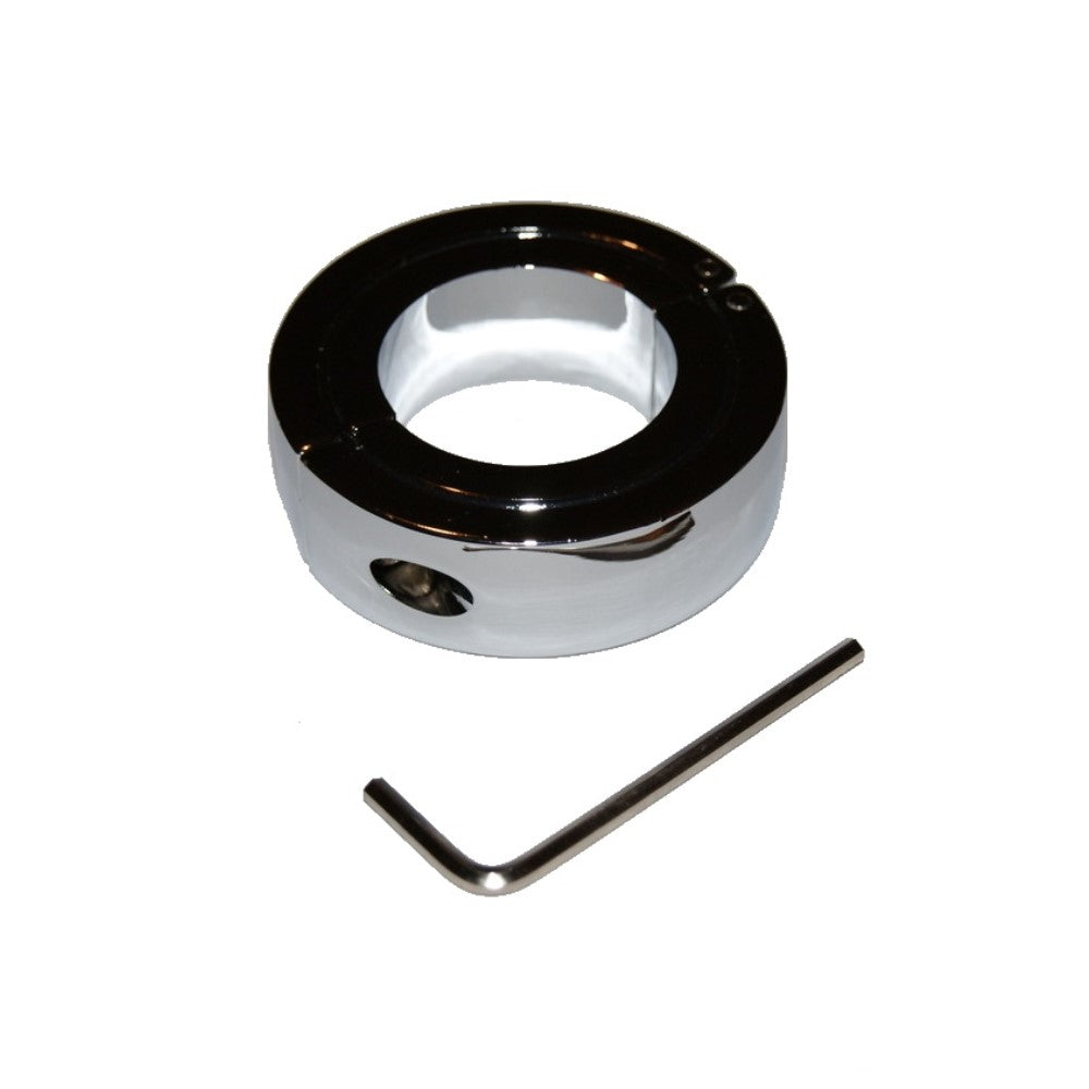 Hinged Testicle Stretcher Weights Chromed Steel