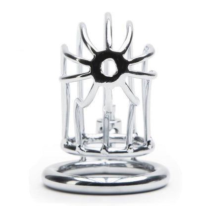 Prisoner Steel Metal Large Cock Bird Cage Chastity Device Belt