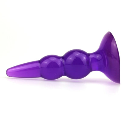 Purple Bulb Style Butt Plug Anal Probe Prostate Massage Toy