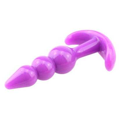Purple Flexible Butt Plug Real Feel