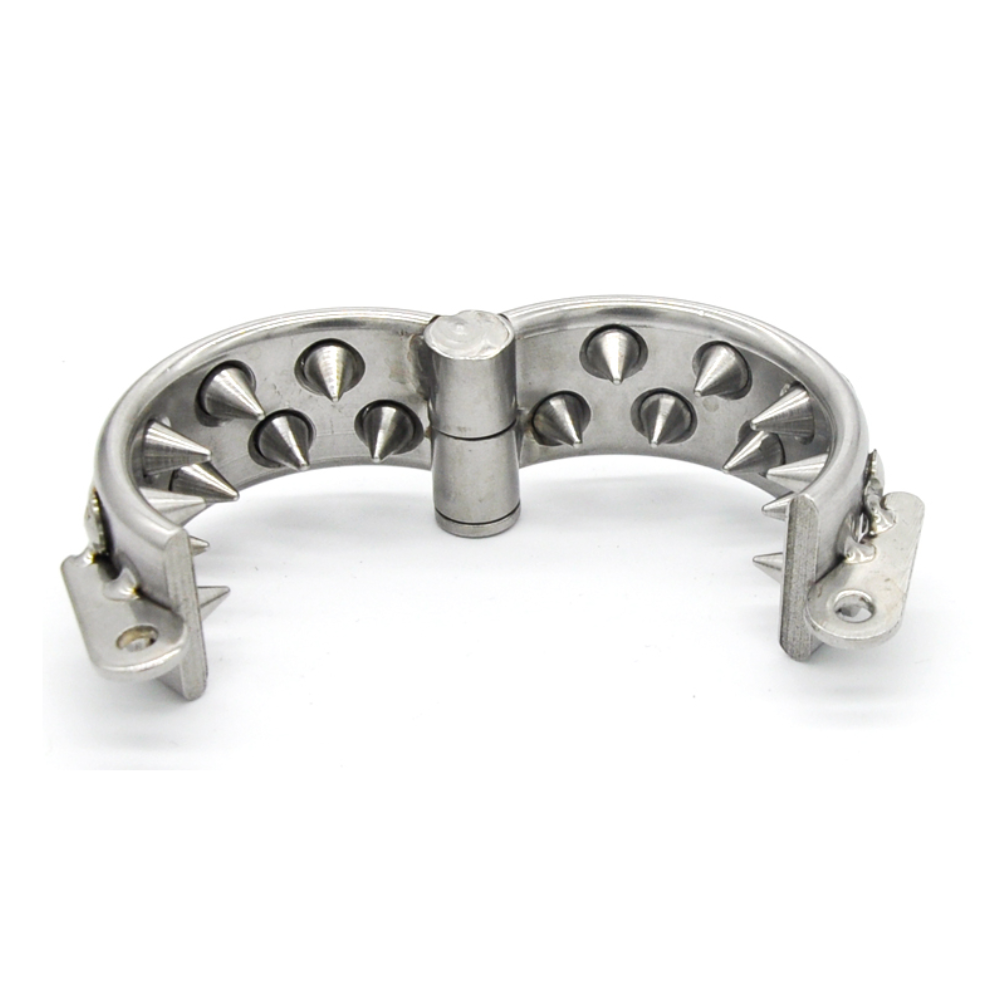 Kali's Teeth 2 Row Spiked Chastity Testicle Ball Weight