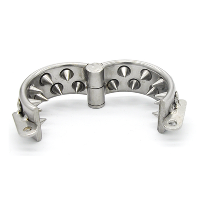 Kali's Teeth 2 Row Spiked Chastity Testicle Ball Weight