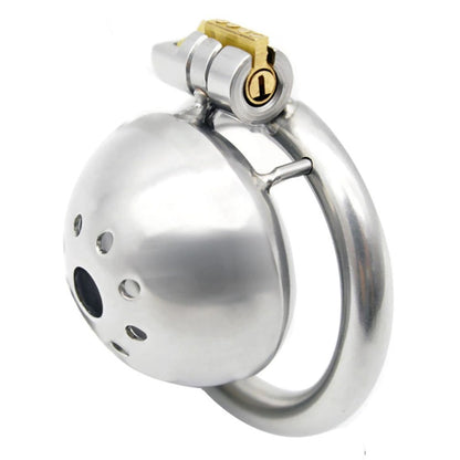 Solitary Prisoner Steel Metal Cock Cage Chastity Device Bird Belt