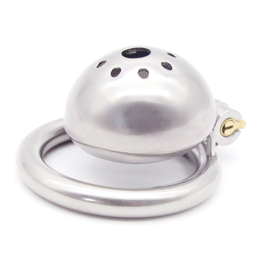 Solitary Prisoner Steel Metal Cock Cage Chastity Device Bird Belt