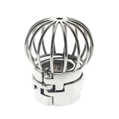 Prisoner Testicle Cage Chastity Device Stretcher Weight Locked Balls