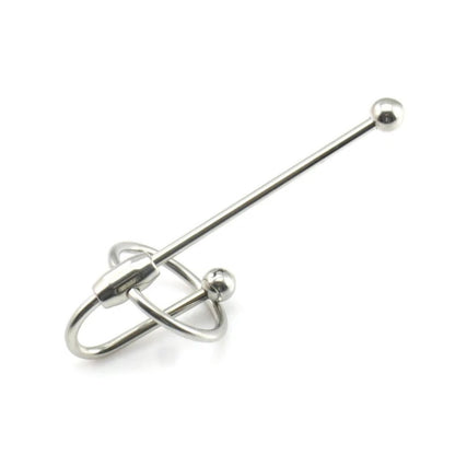 Urethral Catheter Sound Penis Plug / Glans Ring with 25mm & 30mm Rings
