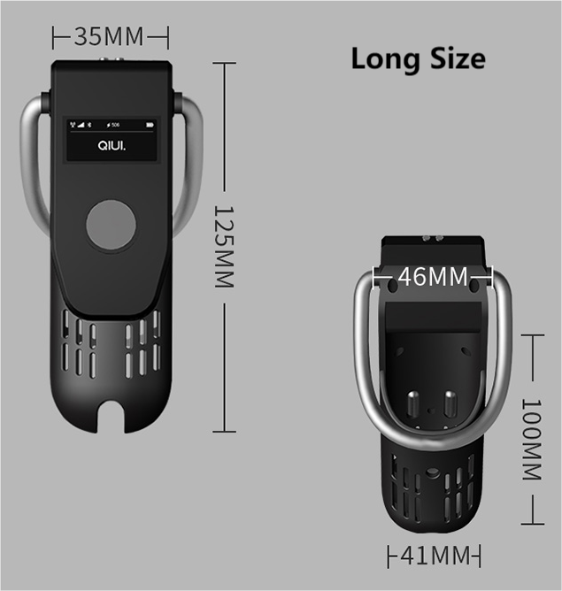 QIUI CellMate 3 Bluetooth Chastity Device App Controlled with Estim